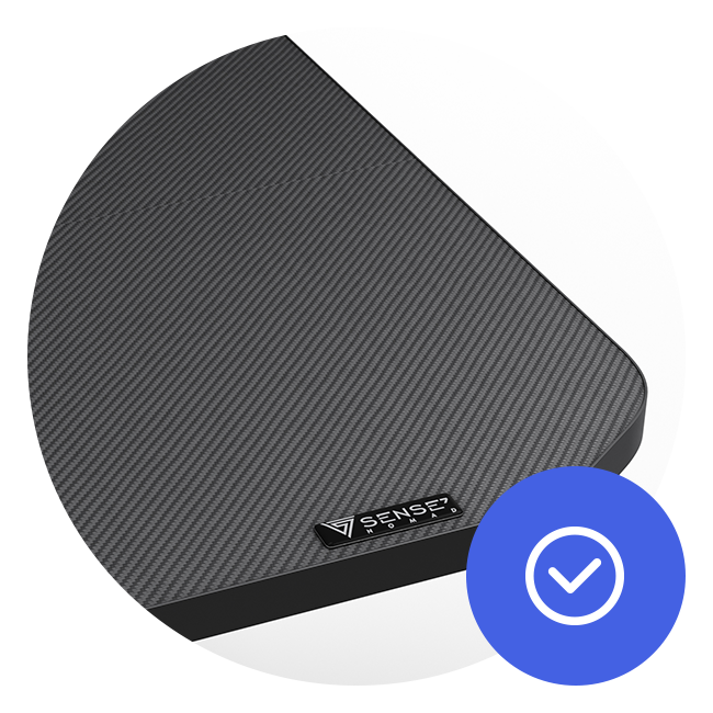 Карбонове покриття столу SENSE7 Nomad Basic