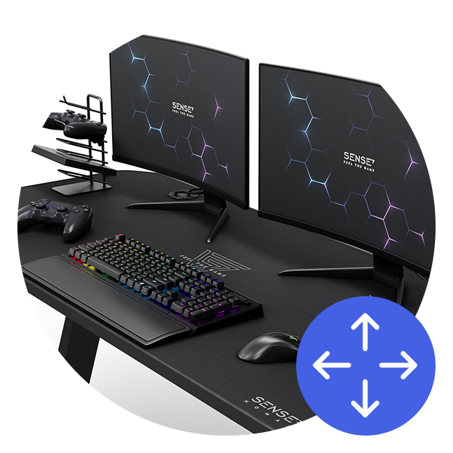 Робоча поверхня столу SENSE7 Nomad Classic