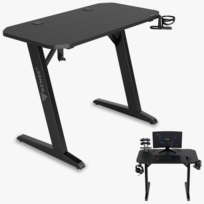 Стіл ігровий SENSE7 Nomad Basic 120×60 см