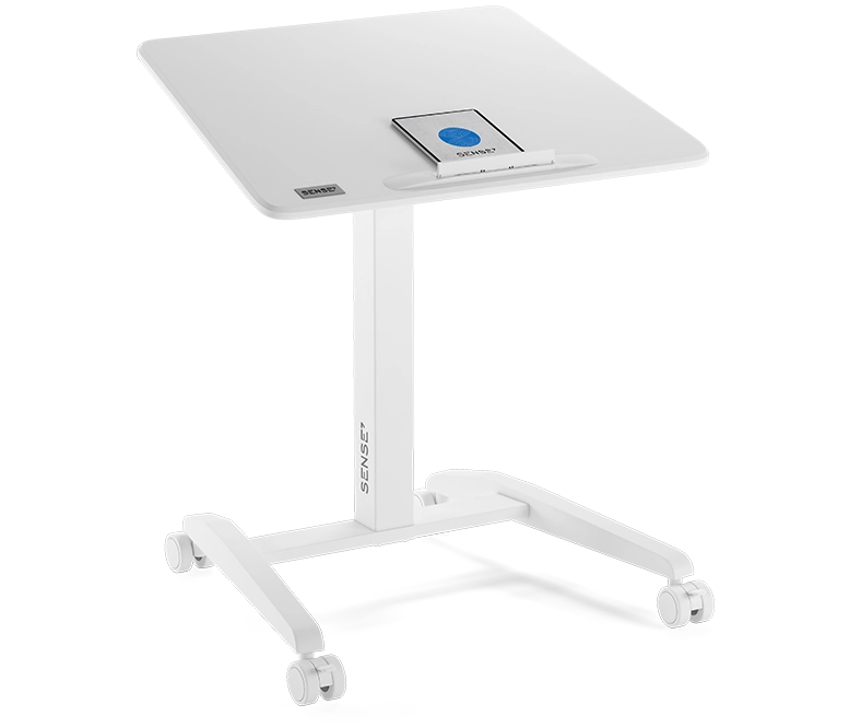 Використання мобільного столу SENSE7 біля ліжка