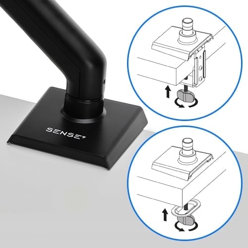 Два способи монтажу SENSE7 Hang