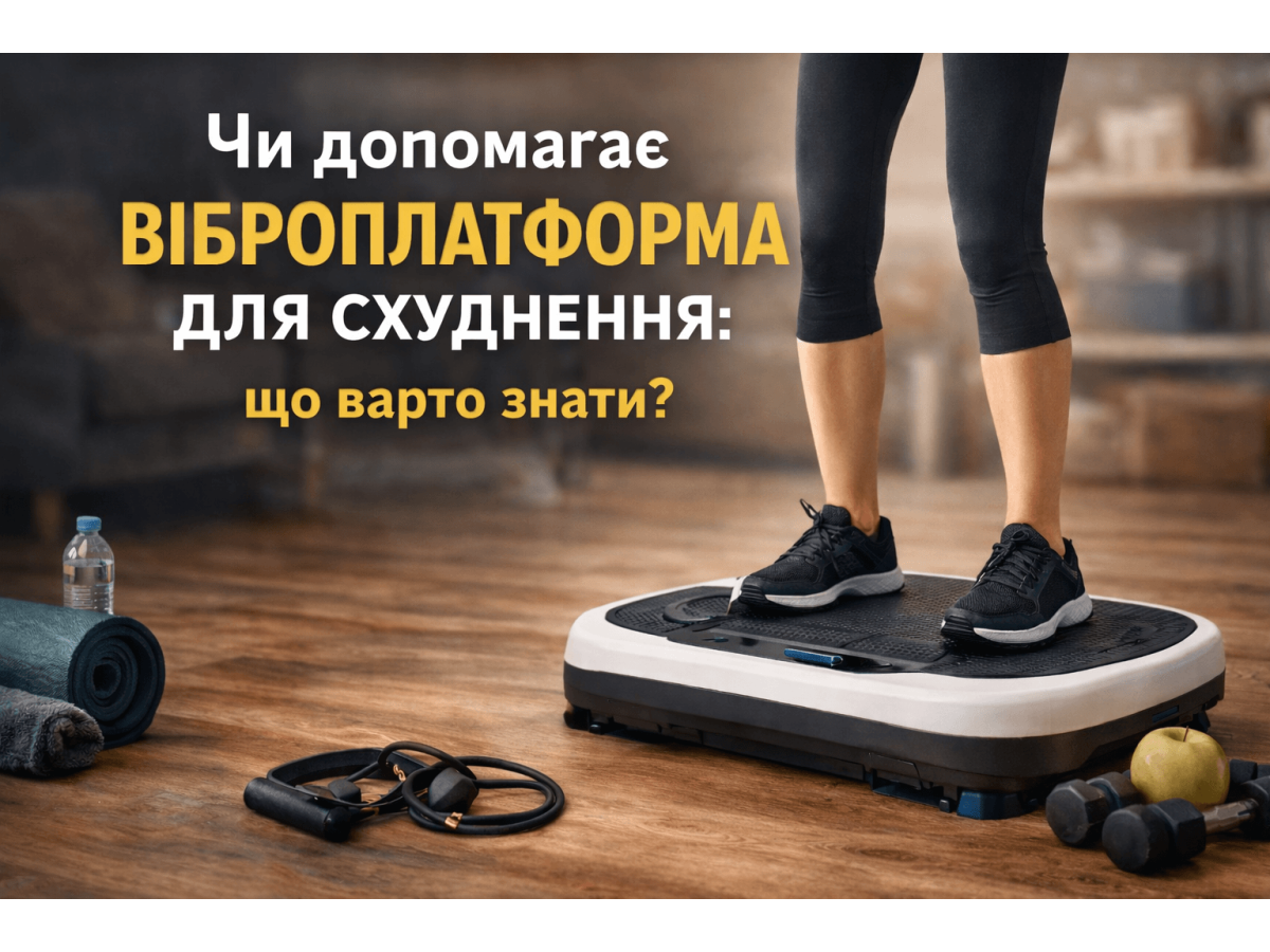 Чи допомагає віброплатформа для схуднення: що реально варто знати