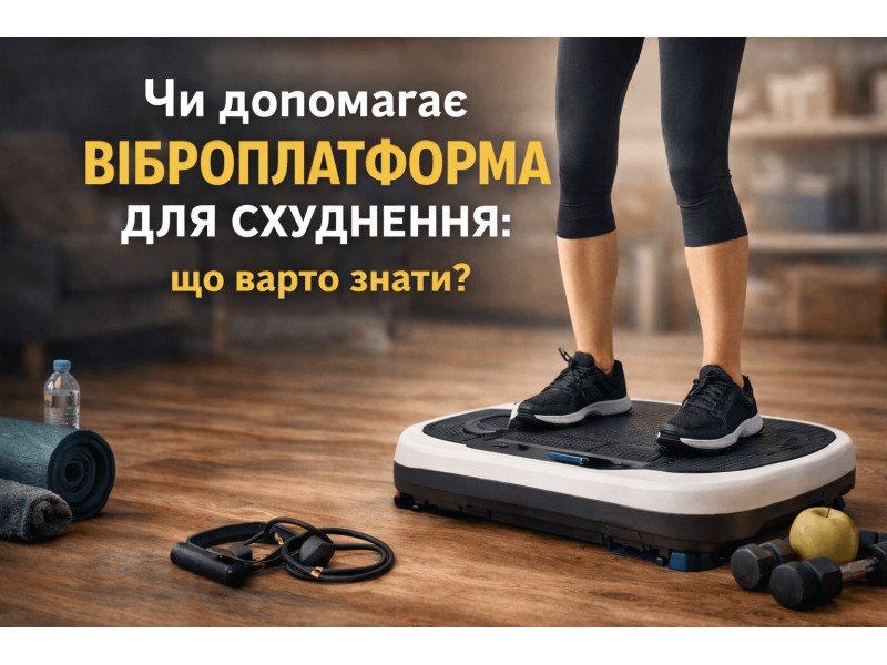 Чи допомагає віброплатформа для схуднення: що реально варто знати