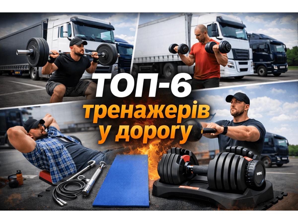 Тренування для водіїв у дорозі для далекобійників