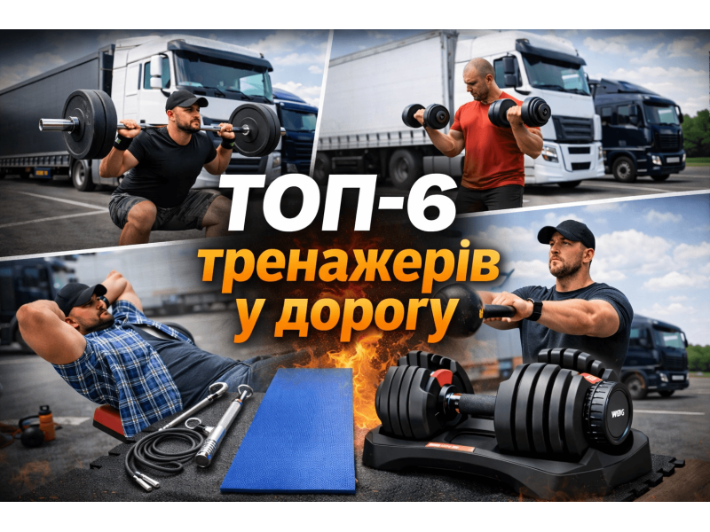 Тренування для водіїв у дорозі для далекобійників