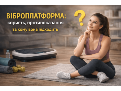 Віброплатформа: користь, протипоказання та кому вона підходить