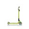 Дитячий самокат з батьківською ручкою Globber Go Up Deluxe Lights Lime Green (646-106)