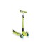 Дитячий самокат з батьківською ручкою Globber Go Up Deluxe Lights Lime Green (646-106)