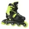 Дитячі роликові ковзани Nils Extreme NJ/NA0321A розм. M 31-35 чорно-лаймовий