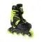 Дитячі роликові ковзани Nils Extreme NJ/NA0321A розм. M 31-35 чорно-лаймовий