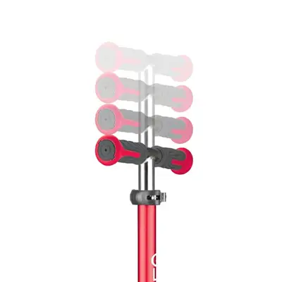 ⇒ Дитячий триколісний самокат Globber Elite Deluxe Lights Red (444-402 ...
