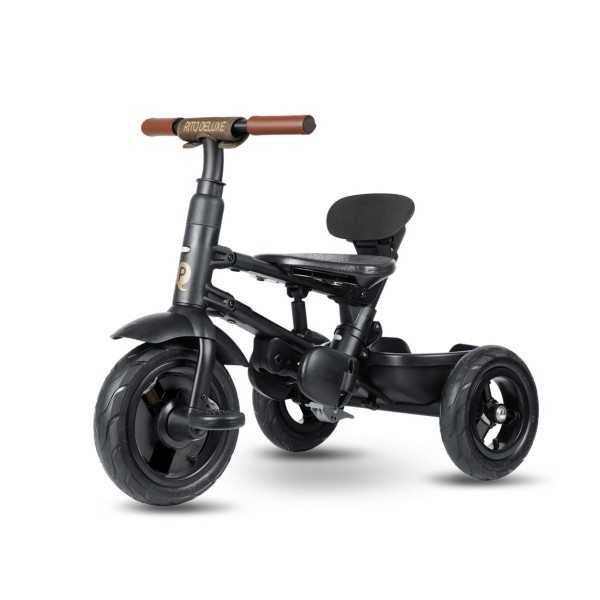 Триколісний велосипед Qplay Rito Deluxe Rubber Brown