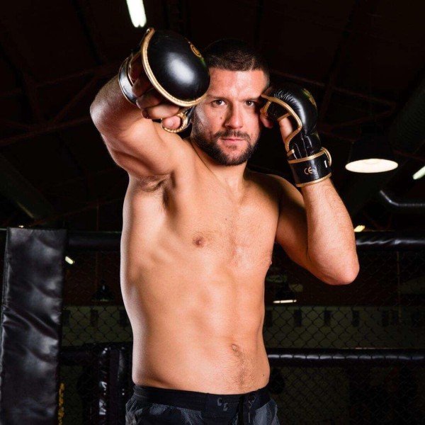 Рукавички для спарингу MMA DBX Bushido Aureos XL, Valor Series