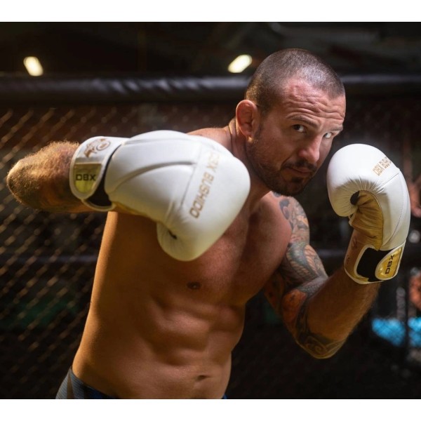 Боксерські рукавички DBX Bushido Hammer White Legacy Series 12oz