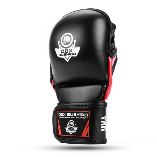 Рукавички MMA для спарингів DBX BUSHIDO Phantom Red Valor Series L/XL
