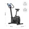 Велотренажер Gymtek XB2600 електромагнітний сріблястий