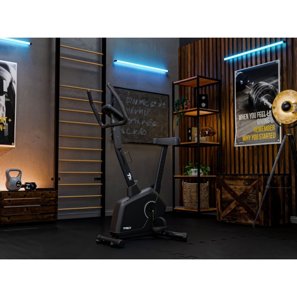 Велотренажер Trex Sport TX-380MB Rigon магнітний чорний