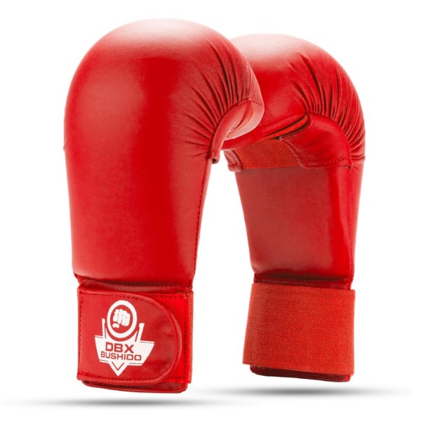 Рукавички для карате WKF DBX Bushido DBX-KM-Red M