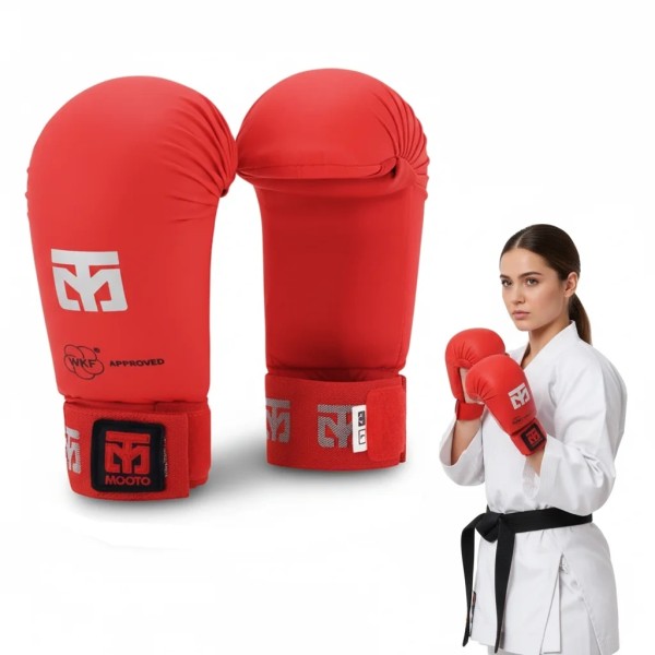 Рукавички для карате MOOTO Mitts 2 RED WKF
