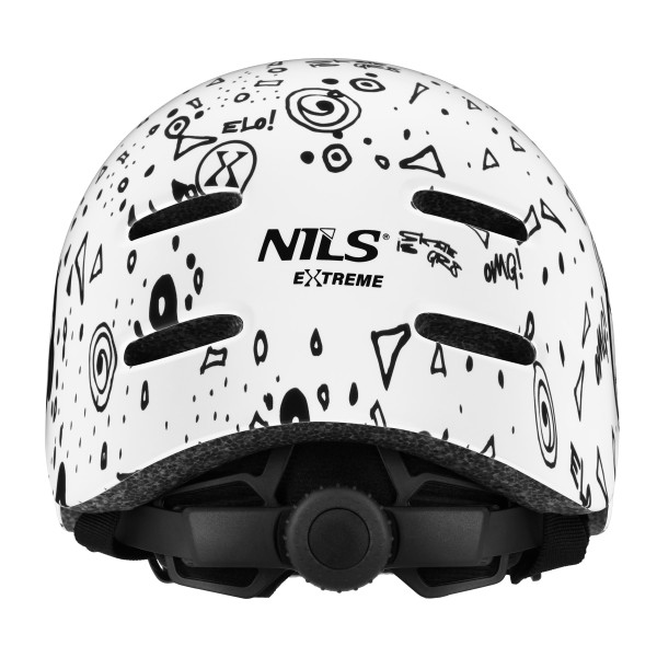 Захисний шолом Nils MT311, білий, M(55–58см)