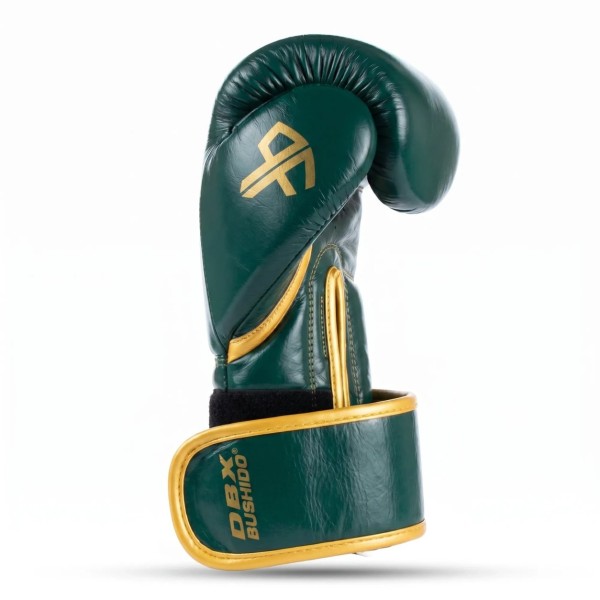 Боксерські рукавички DBX BUSHIDO ProFighter Emerald, Legacy Series, 6-шарові