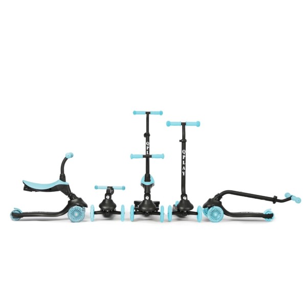 Самокат 3в1 Qplay Sema Evo Sky Blue