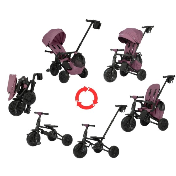 Триколісний велосипед Qplay Nova Max Violet
