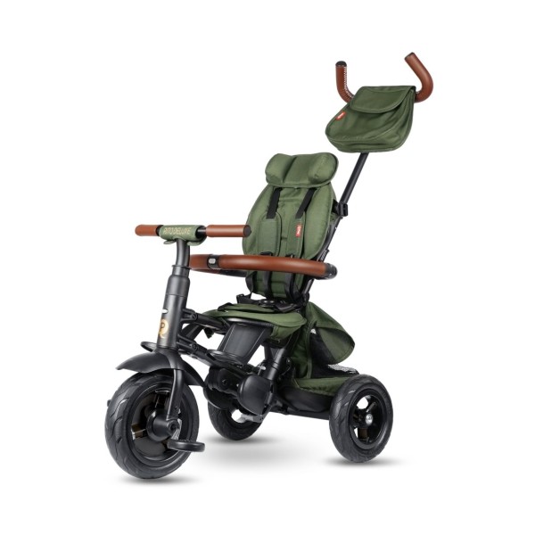 Триколісний велосипед Qplay Rito Deluxe Rubber Olive