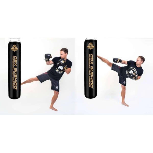 Боксерський мішок DBX Bushido SBRX Gold 140×40см, 60кг
