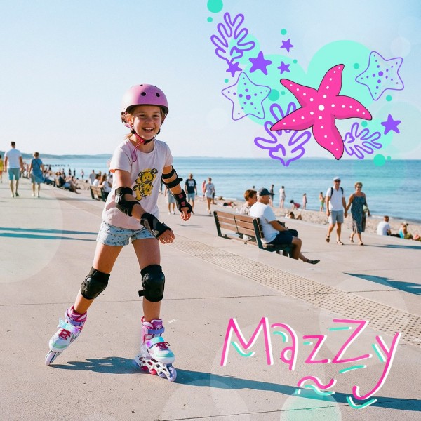 Роликові ковзани 4в1 NILS FUN NH18150 MAZZY, 35–38