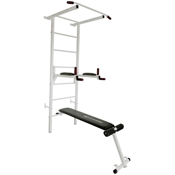 Шведська стінка FitLogic FL01 біла сталева