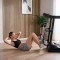 Бігова доріжка ONE FITNESS BE4540, електрична, з масажером, чорна