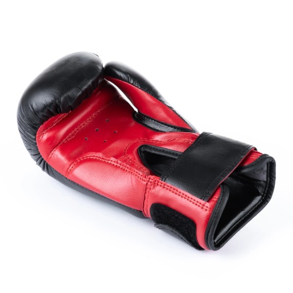 Дитячі боксерські рукавички DBX Bushido 4Fighter Red 4oz червоно-чорні