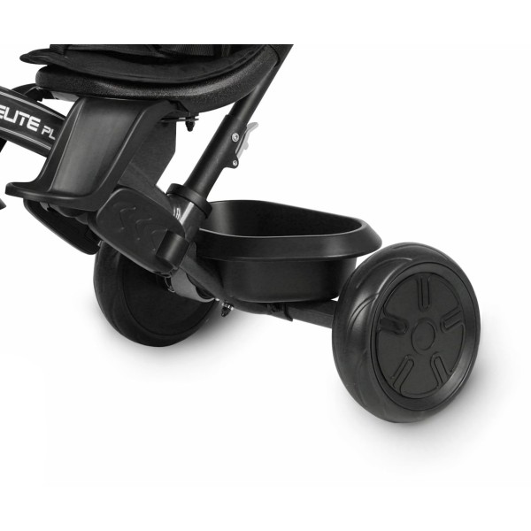 Триколісний велосипед Qplay Elite Platinum, чорний