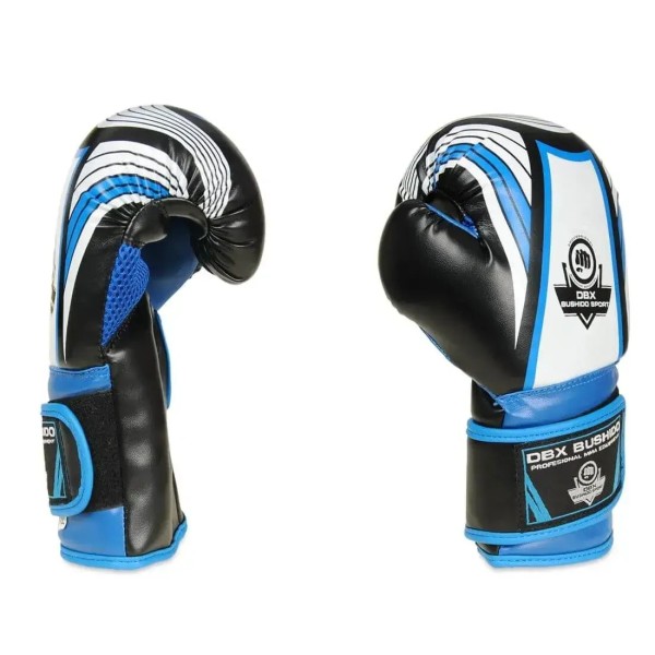 Дитячі боксерські рукавички DBX BUSHIDO Junior Blue 6oz