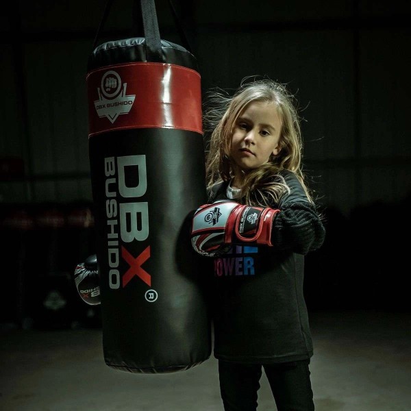 Дитячі боксерські рукавички DBX BUSHIDO Junior Red 6oz