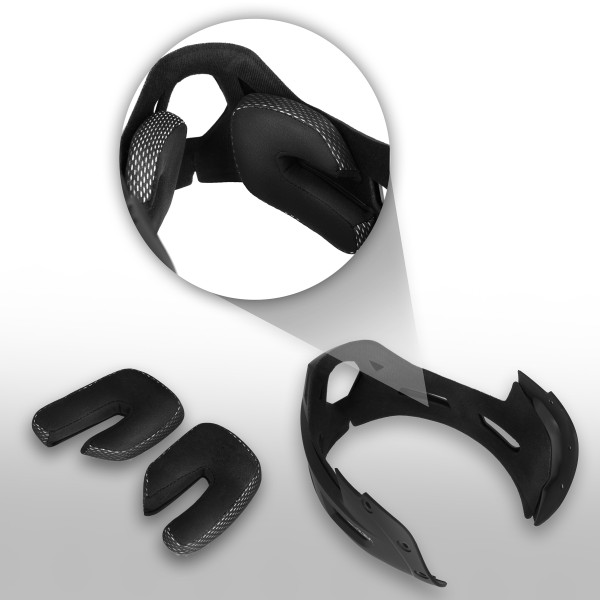 Шолом на все лице Nils Extreme MTW101, червоний, M (56–58см)