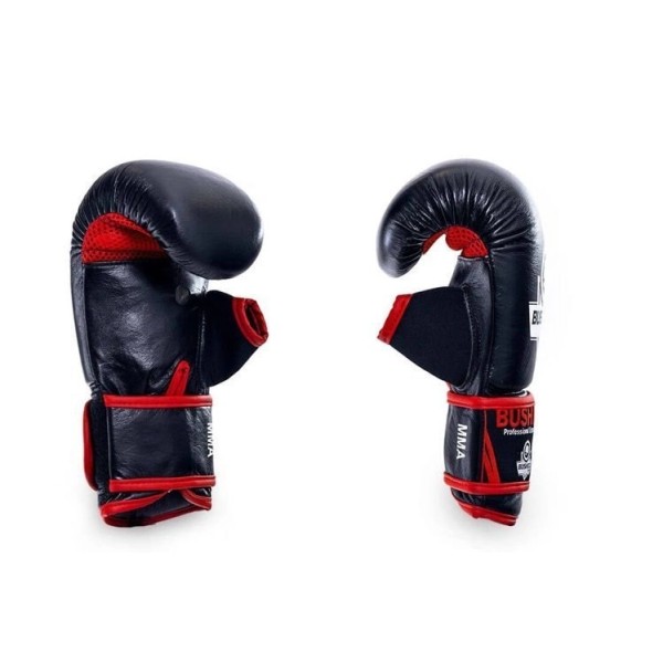 Тренувальні рукавички DBX BUSHIDO Mitts Classic L, чорно-червоні