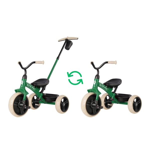 Дитячий триколісний велосипед Qplay Elite Pro Green
