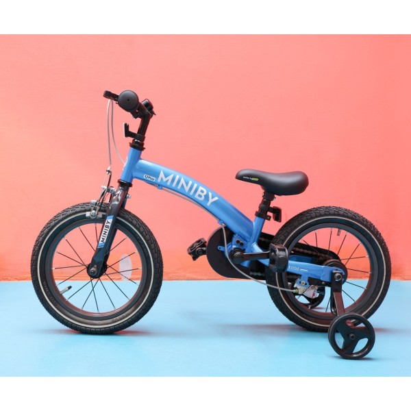 Дитячий біговел Qplay Miniby 14, синій