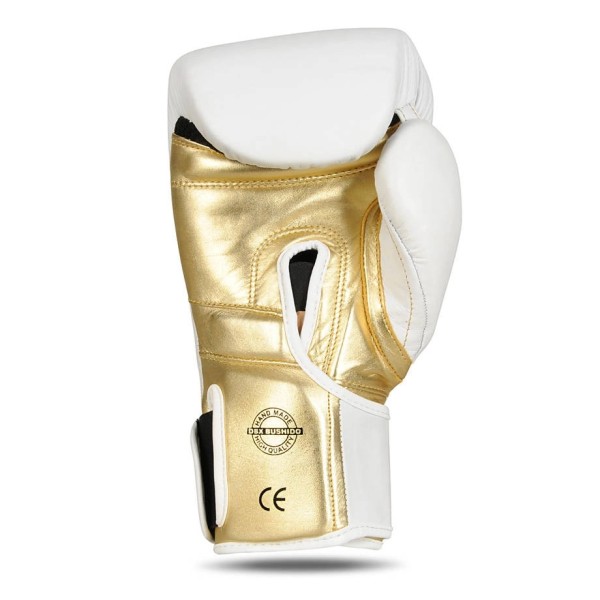 Боксерські рукавички DBX BUSHIDO Hammer-White 14oz, білі, Legacy Series