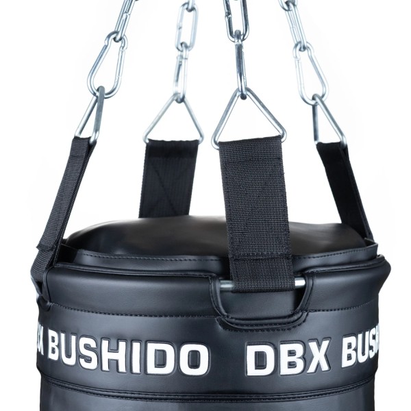 Боксерський мішок DBX Bushido SBRX Black, 130×30см, 60кг, пустий