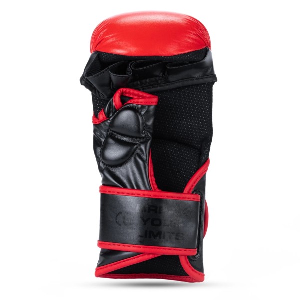 Рукавички MMA для спарингу DBX Bushido Warrior Red Legacy Series M