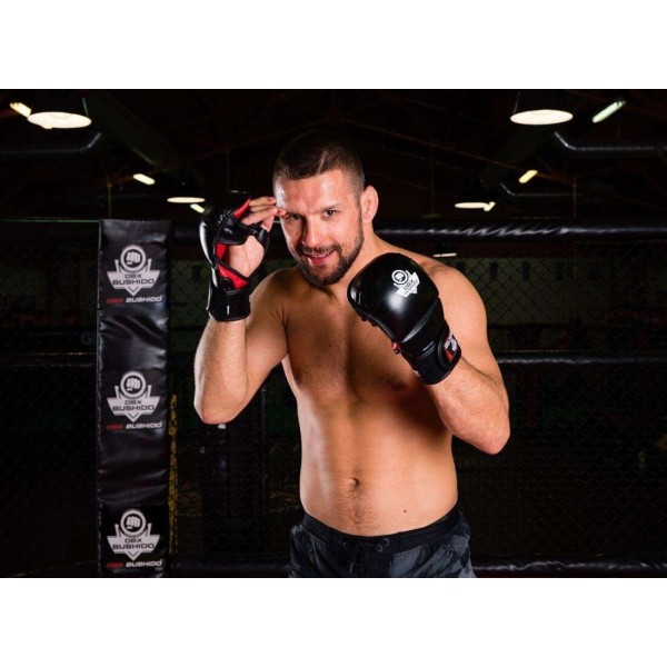 Рукавички MMA для спарингів DBX BUSHIDO Phantom Red Valor Series L/XL