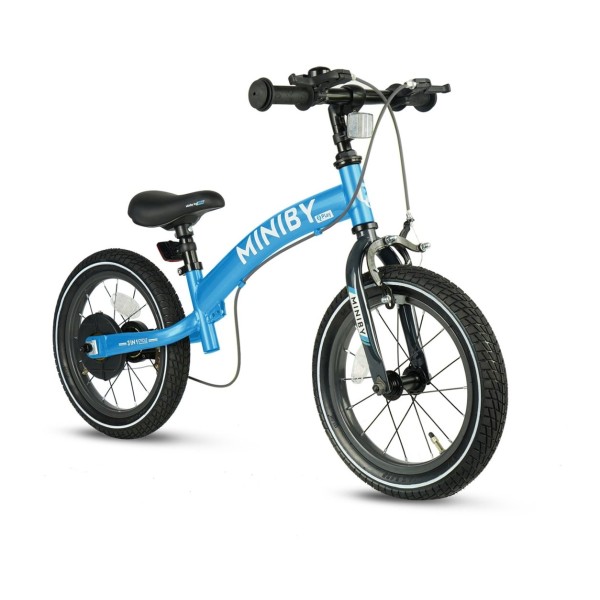 Дитячий біговел Qplay Miniby 14, синій