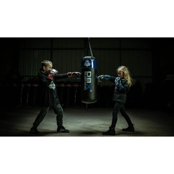 Боксерський мішок DBX Bushido Junior Blue 80см, 15кг