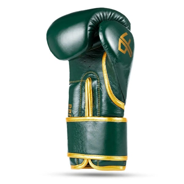 Боксерські рукавички DBX BUSHIDO ProFighter Emerald, Legacy Series, 6-шарові