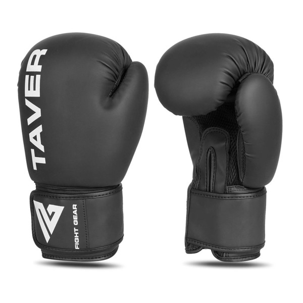 Рукавички для боксу Taver Black One Origin Series, 14oz