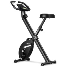 Велотренажер Hop-Sport HS-3020X Quest X-Bike чорно-сріблястий