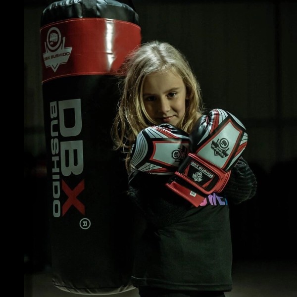 Боксерський мішок для дітей DBX Bushido Junior Red, 80×30см, 15кг
